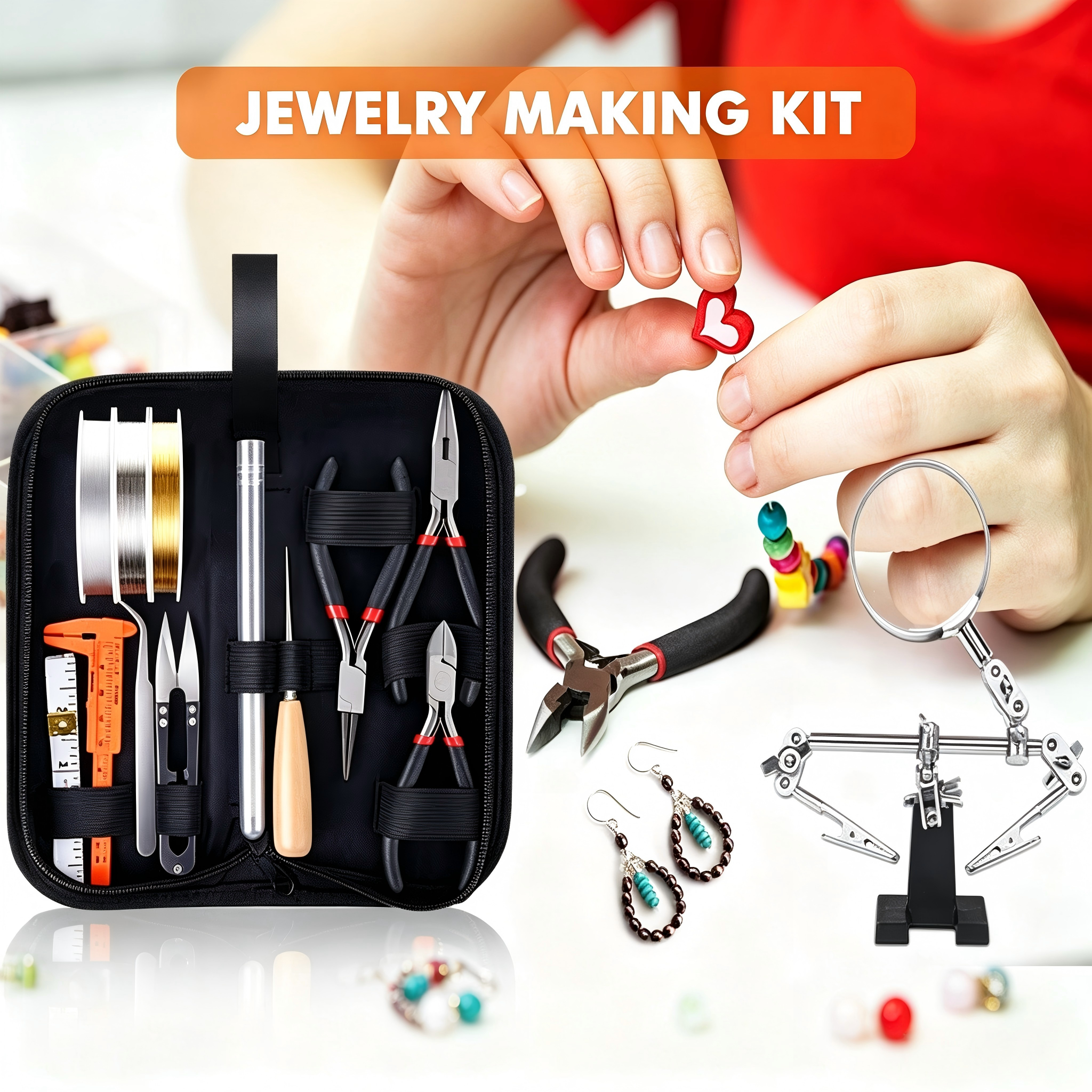 Jewelry Making Kit - Jewelry Making & Repair Kit, with