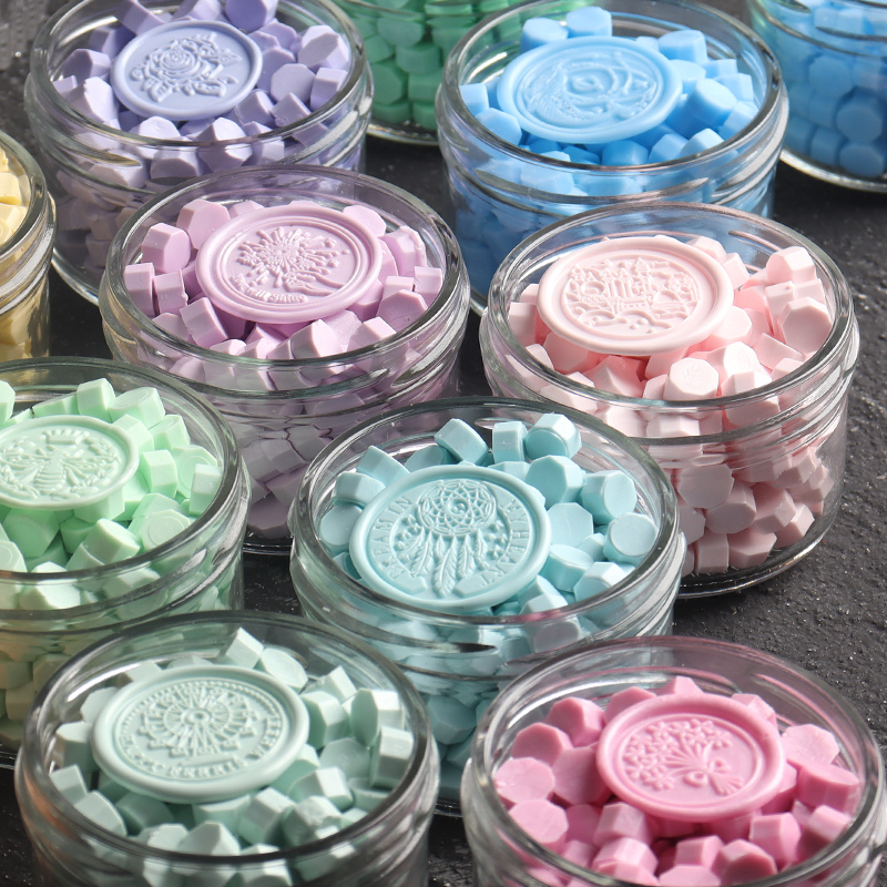 Jewelry Making Wax - 100pcs/Bag Mix Color Wax Beads Macaron