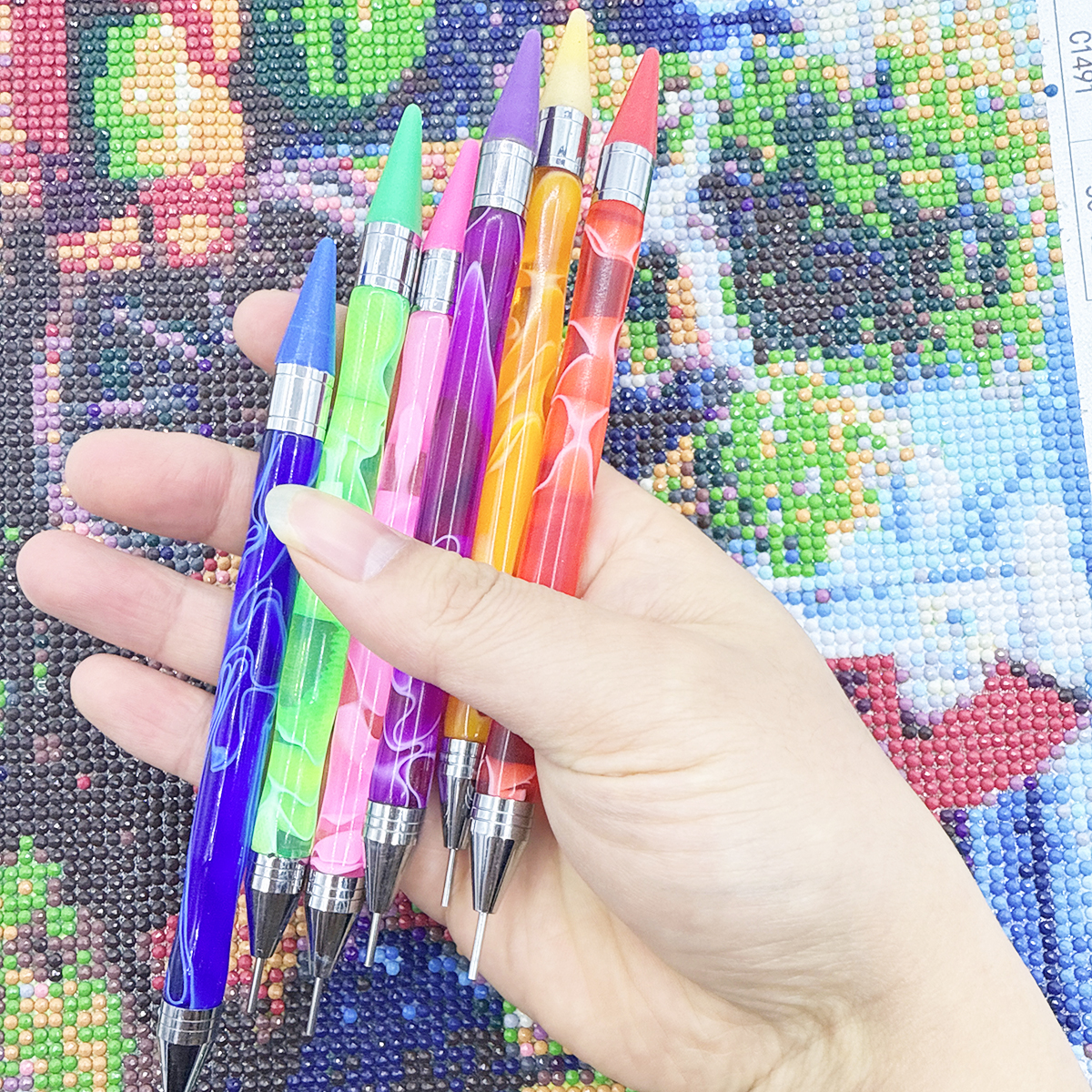 Jewelry Making Wax - Diamond Painting Dual-ended Wax Pen, Rhinestones