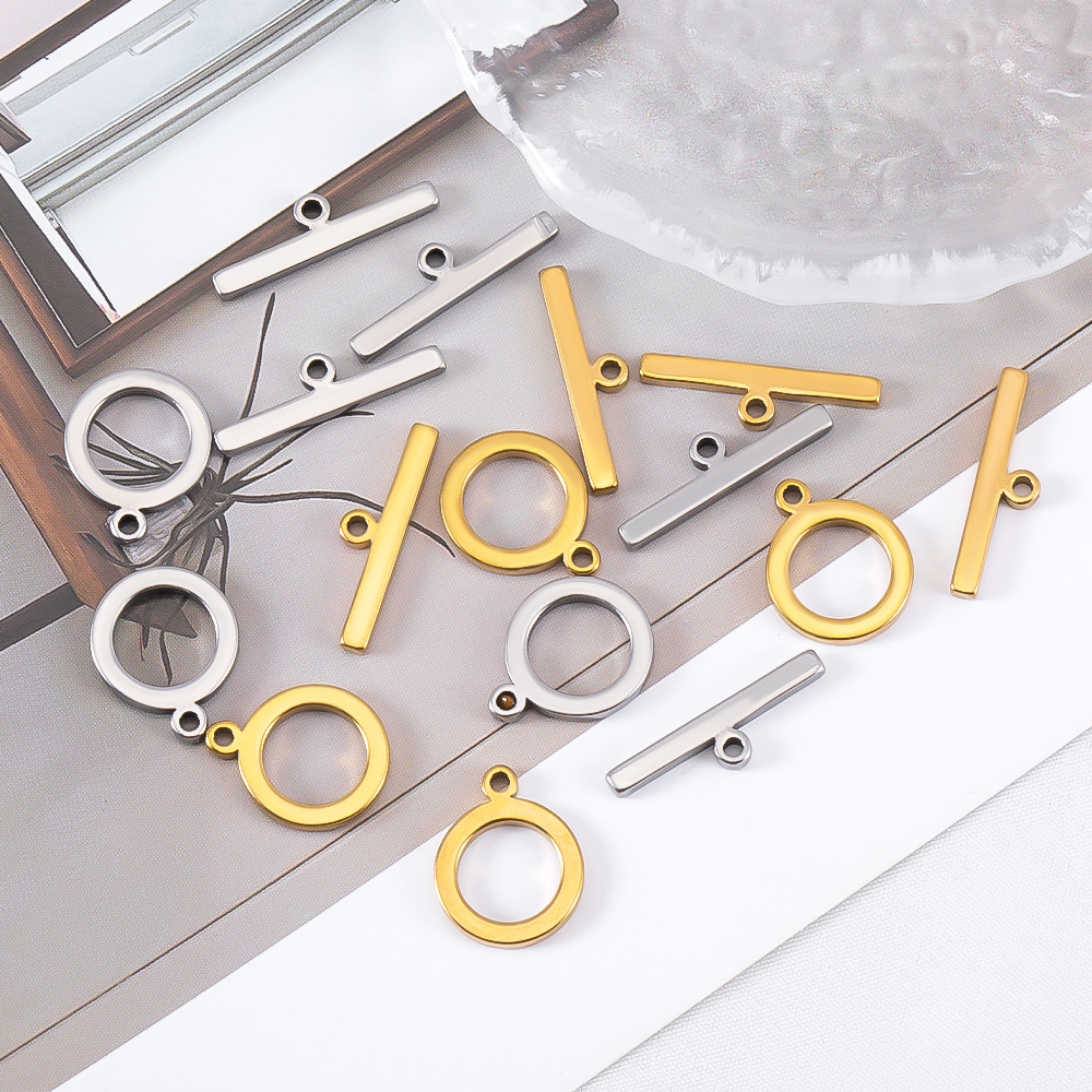 Jewelry Making Kit - 5 Sets Stainless Steel Toggle Jewelry