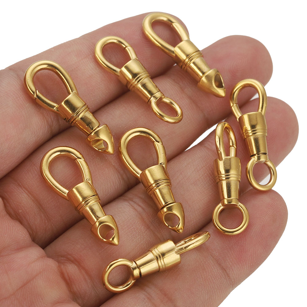 2pcs/lot Stainless Steel Bag K – Jewelry Making Hardware recenzja i cena