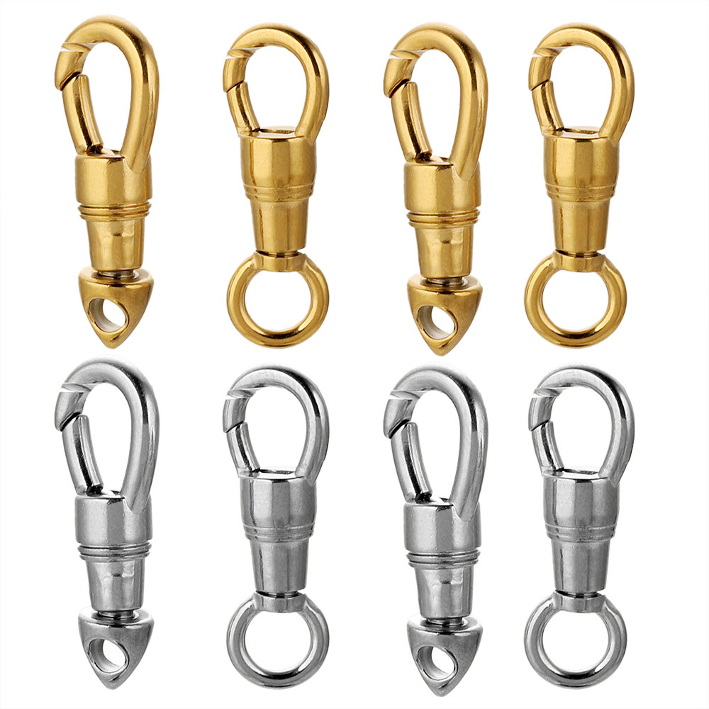 2pcs/lot Stainless Steel Bag K – Jewelry Making Hardware recenzja i cena