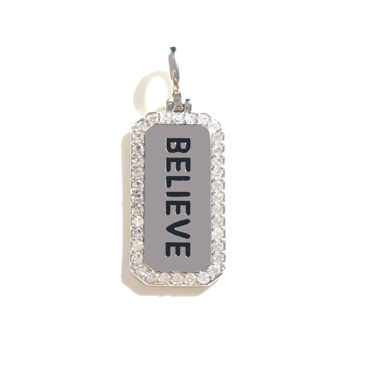 5pcs BELIEVE Word Tag Charm Re – Jewelry Making Quotes recenzja i cena