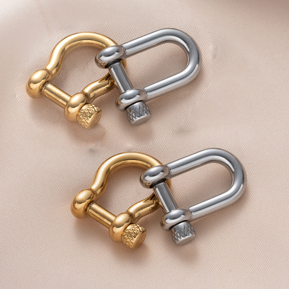 1pcs 304 Stainless Steel D-Rin – Jewelry Making Hardware recenzja i cena