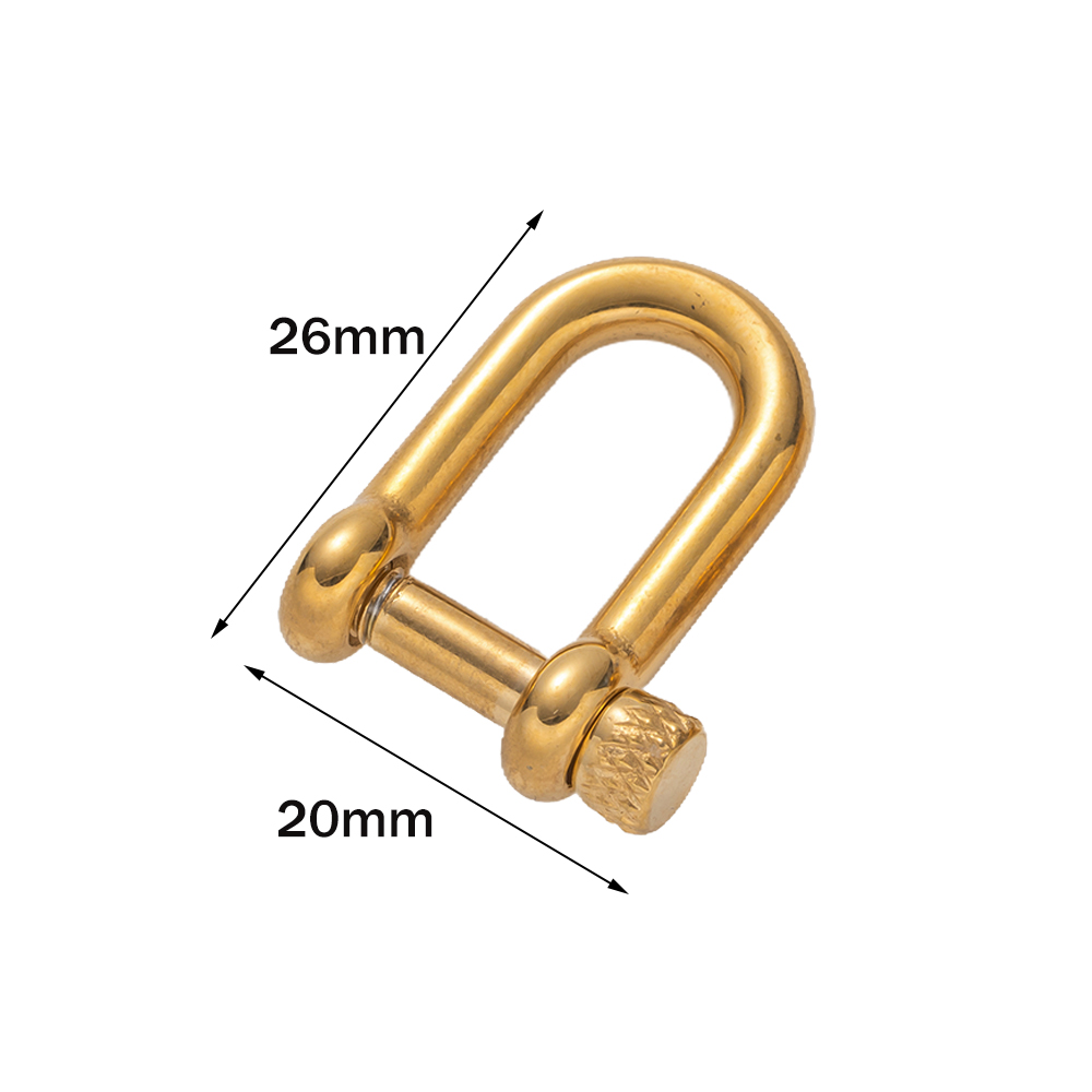 1pcs 304 Stainless Steel D-Rin – Jewelry Making Hardware recenzja i cena