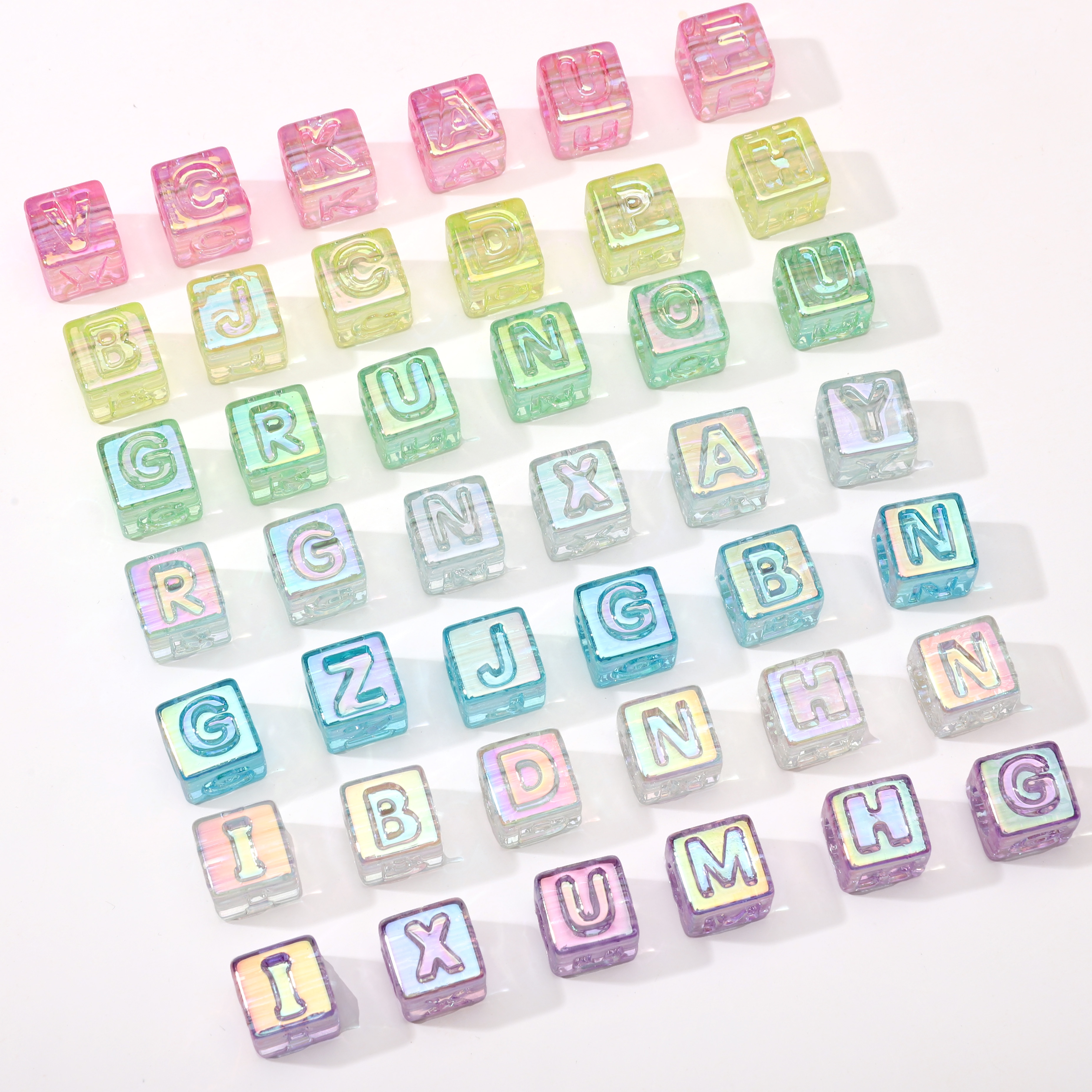 10Pcs beading Colorful Clear L – Jewelry Making Party recenzja i cena