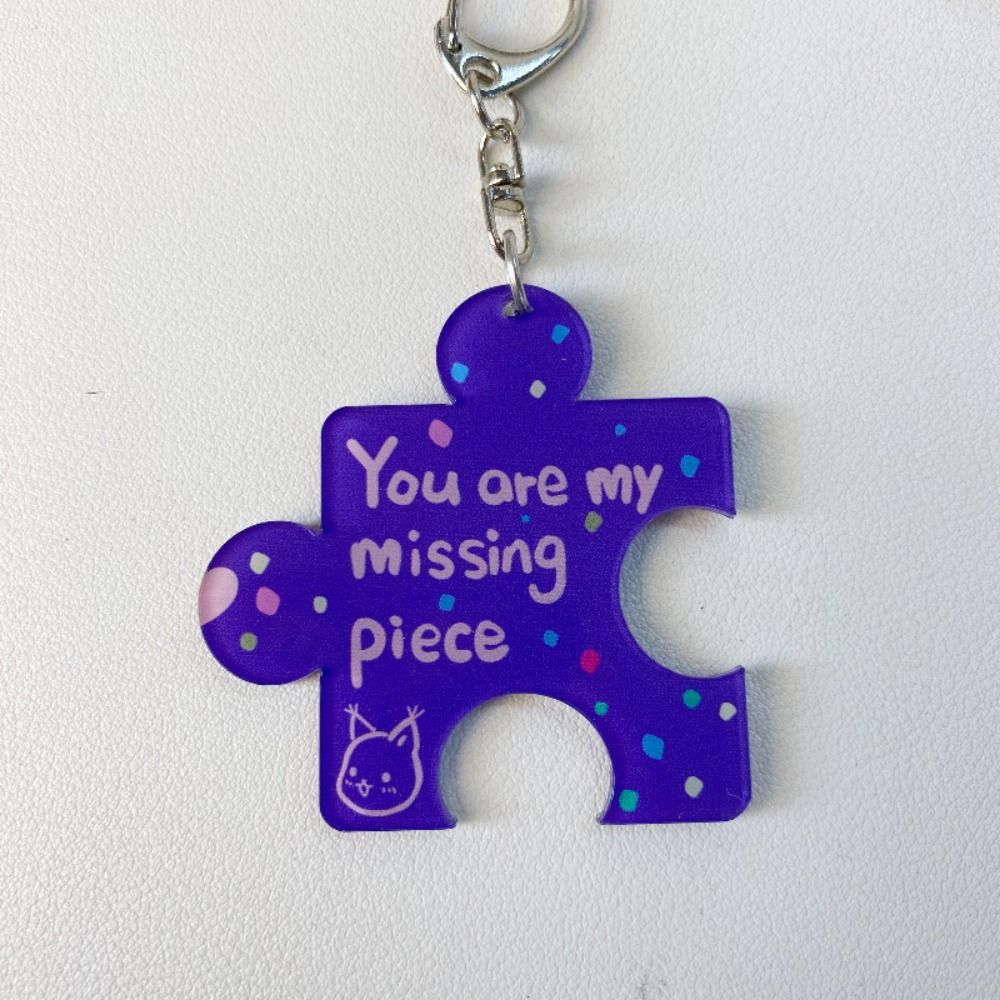 Creative Acrylic Puzzle Keycha – Jewelry Making Game recenzja i cena
