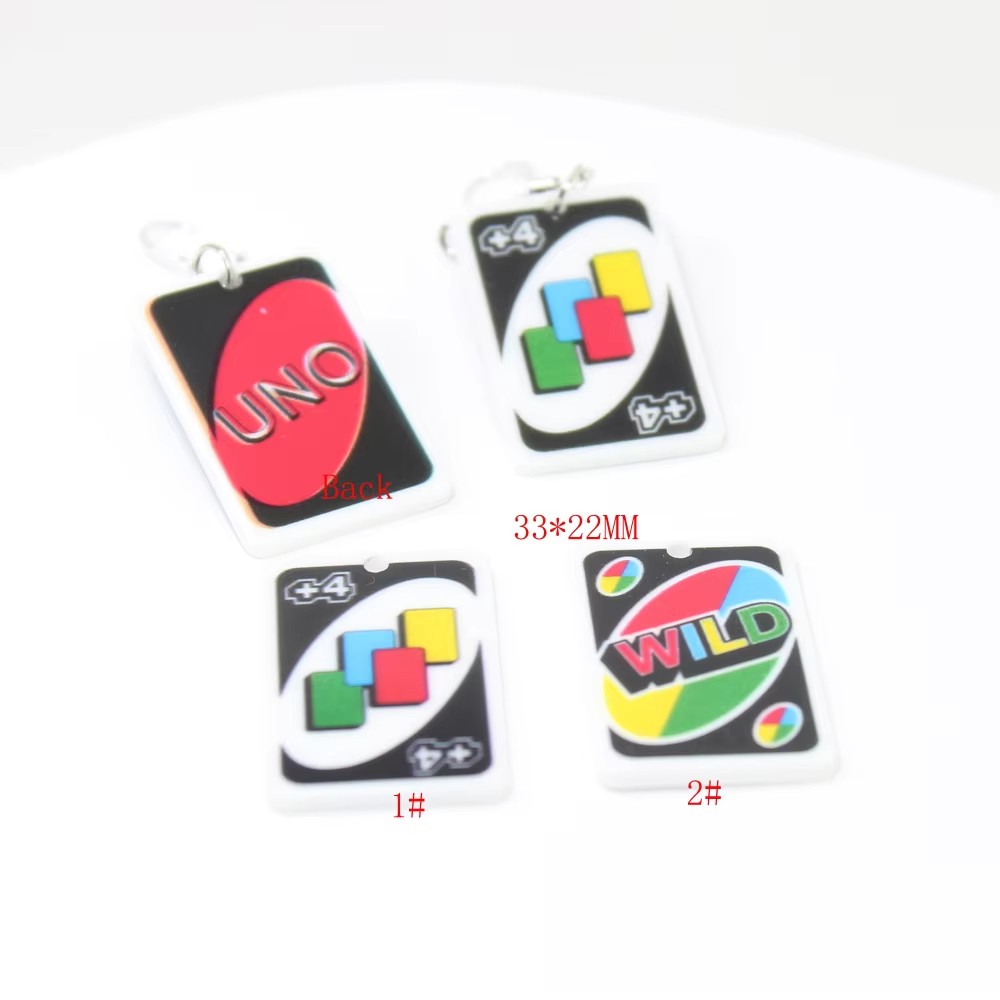 8Pcs/Lot Peker Game Card Charm – Jewelry Making Game recenzja i cena