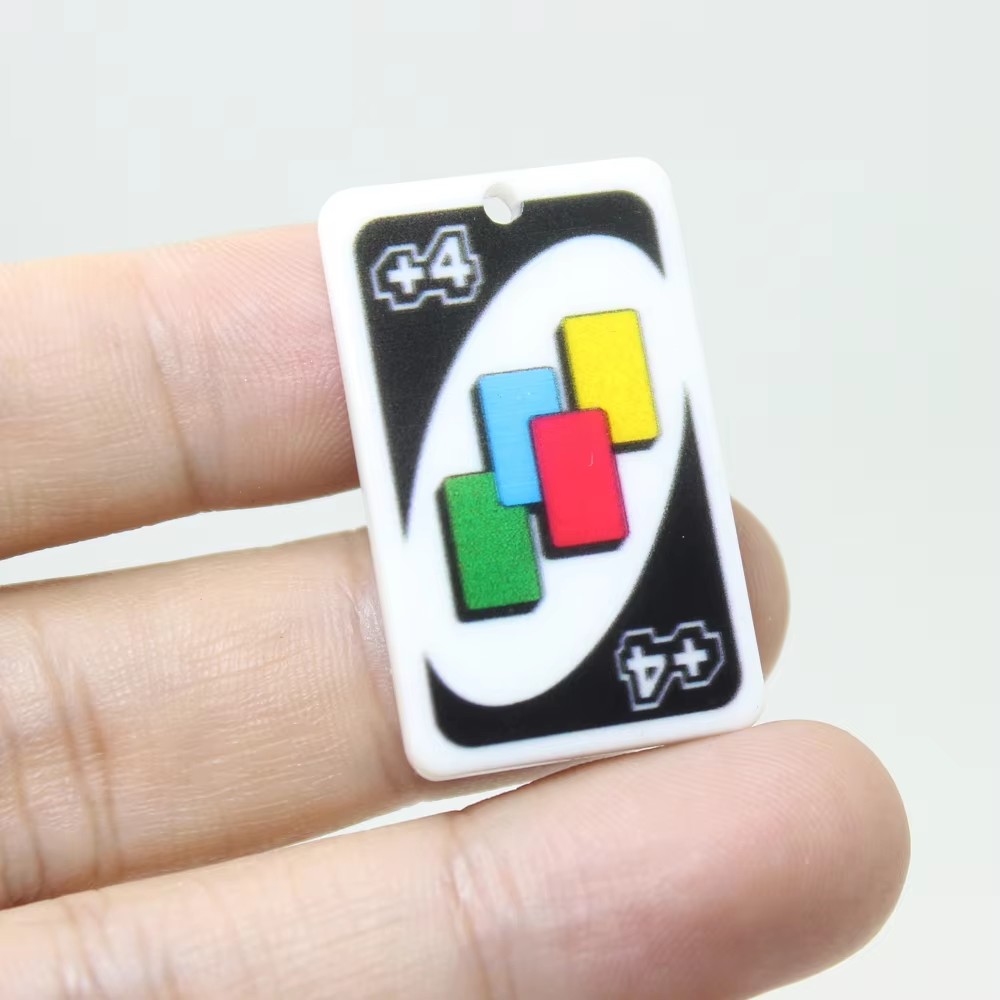 8Pcs/Lot Peker Game Card Charm – Jewelry Making Game recenzja i cena