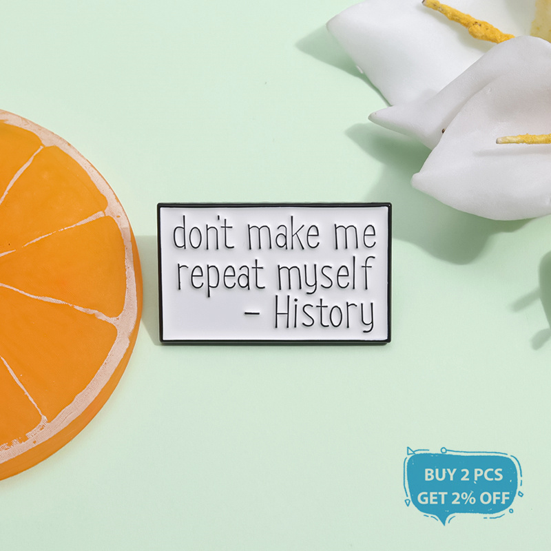 Don't Make Me Repeat Myself Hi – Jewelry Making Quotes recenzja i cena