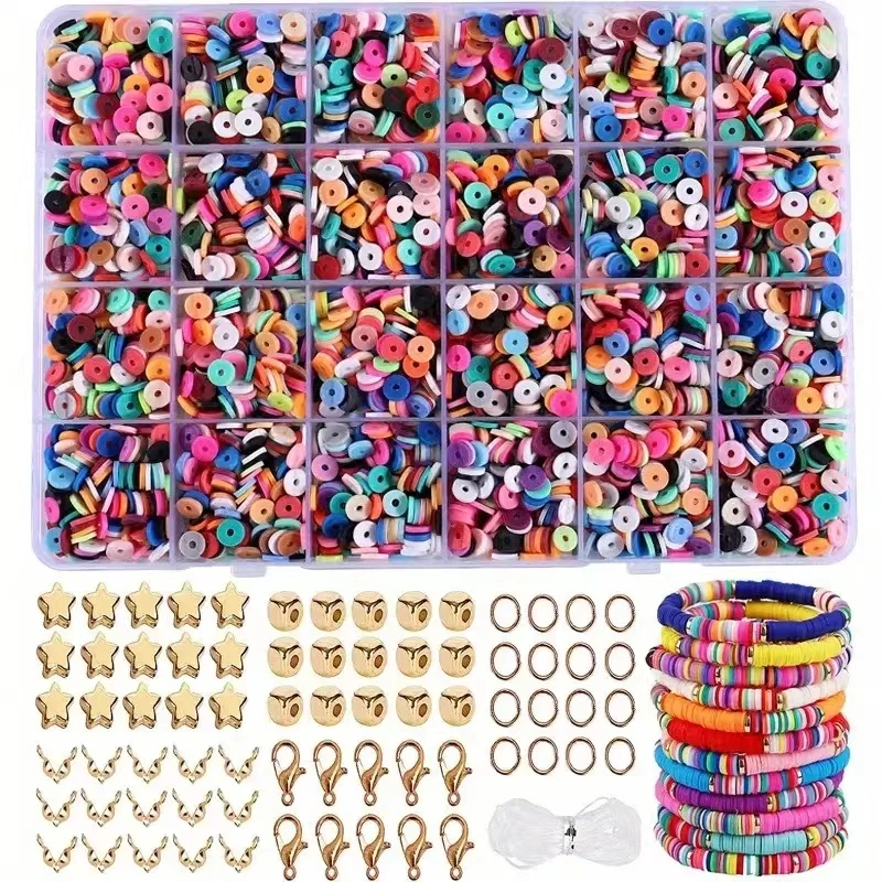 6MM Polymer Clay Beads Set Rai – Jewelry Making Game recenzja i cena