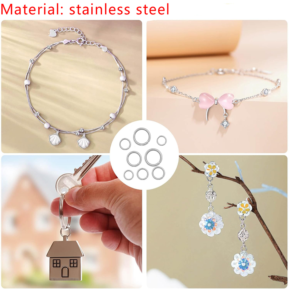 1200pcs Stainless Steel Jump R – Jewelry Making Looper Tool recenzja i cena