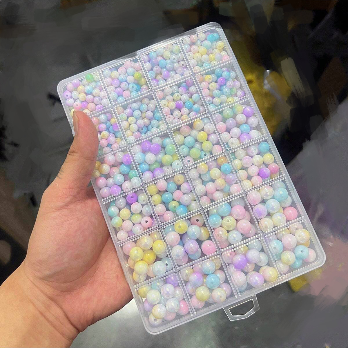 800pcs/24 grid set box 6mm/8mm – Jewelry Making Party recenzja i cena
