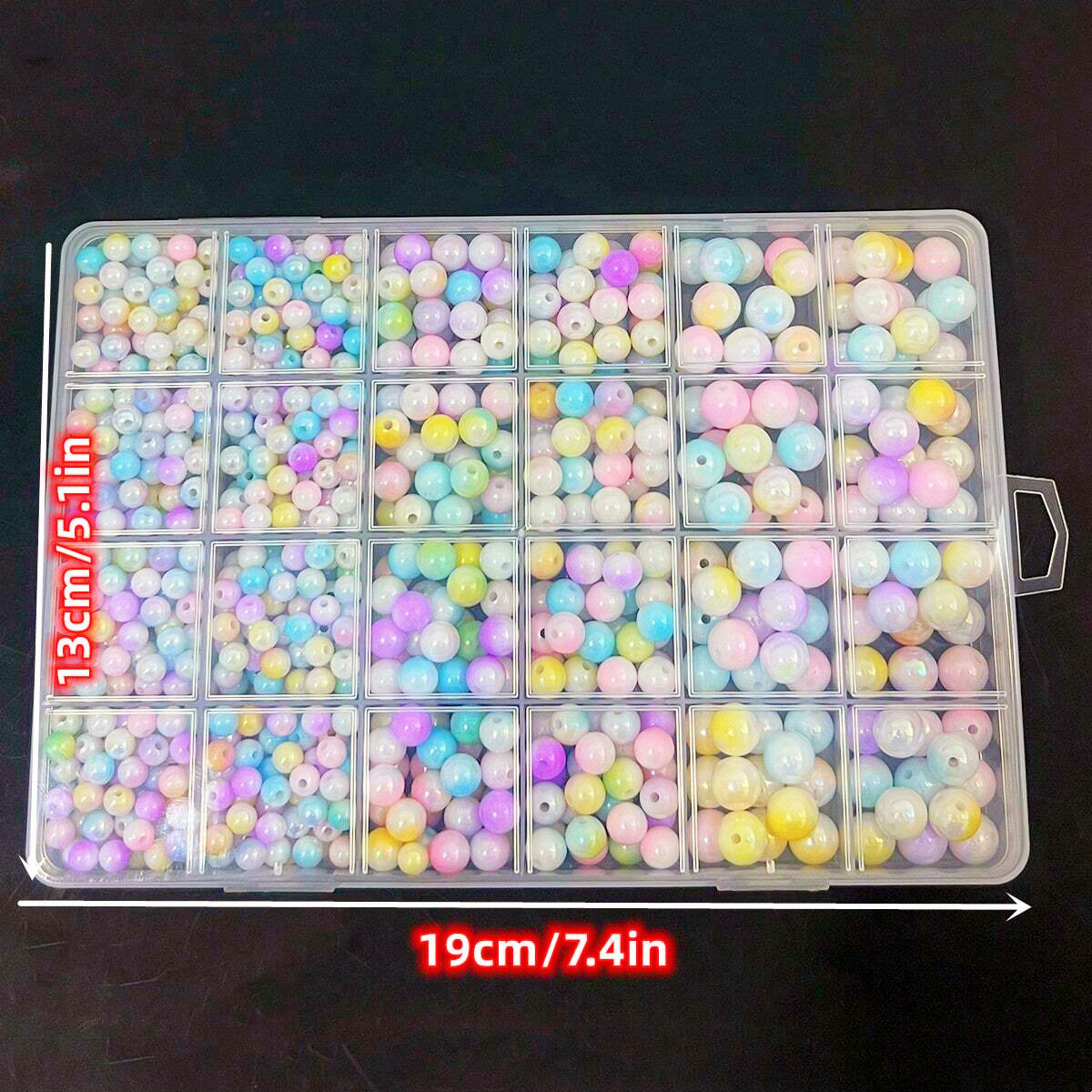 800pcs/24 grid set box 6mm/8mm – Jewelry Making Party recenzja i cena