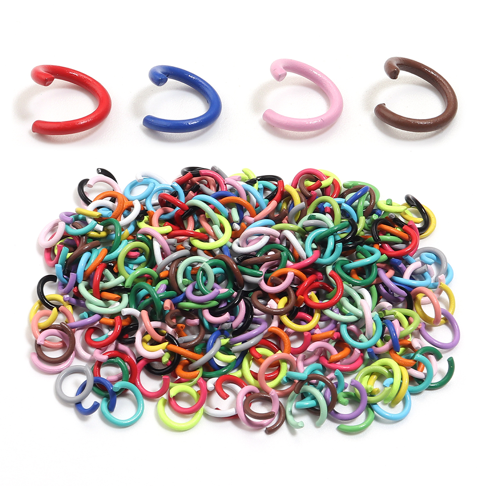 200pcs 8mm Open Jump Rings Col – Jewelry Making Looper Tool recenzja i cena