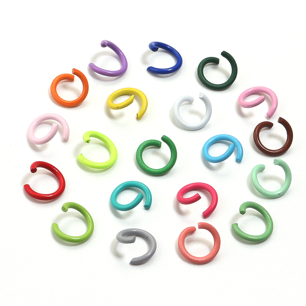 200pcs 8mm Open Jump Rings Col – Jewelry Making Looper Tool recenzja i cena