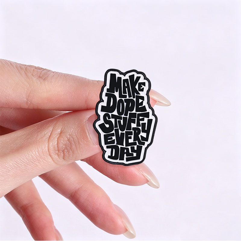 Make Dope Stuff Every Day Enam – Jewelry Making Quotes recenzja i cena