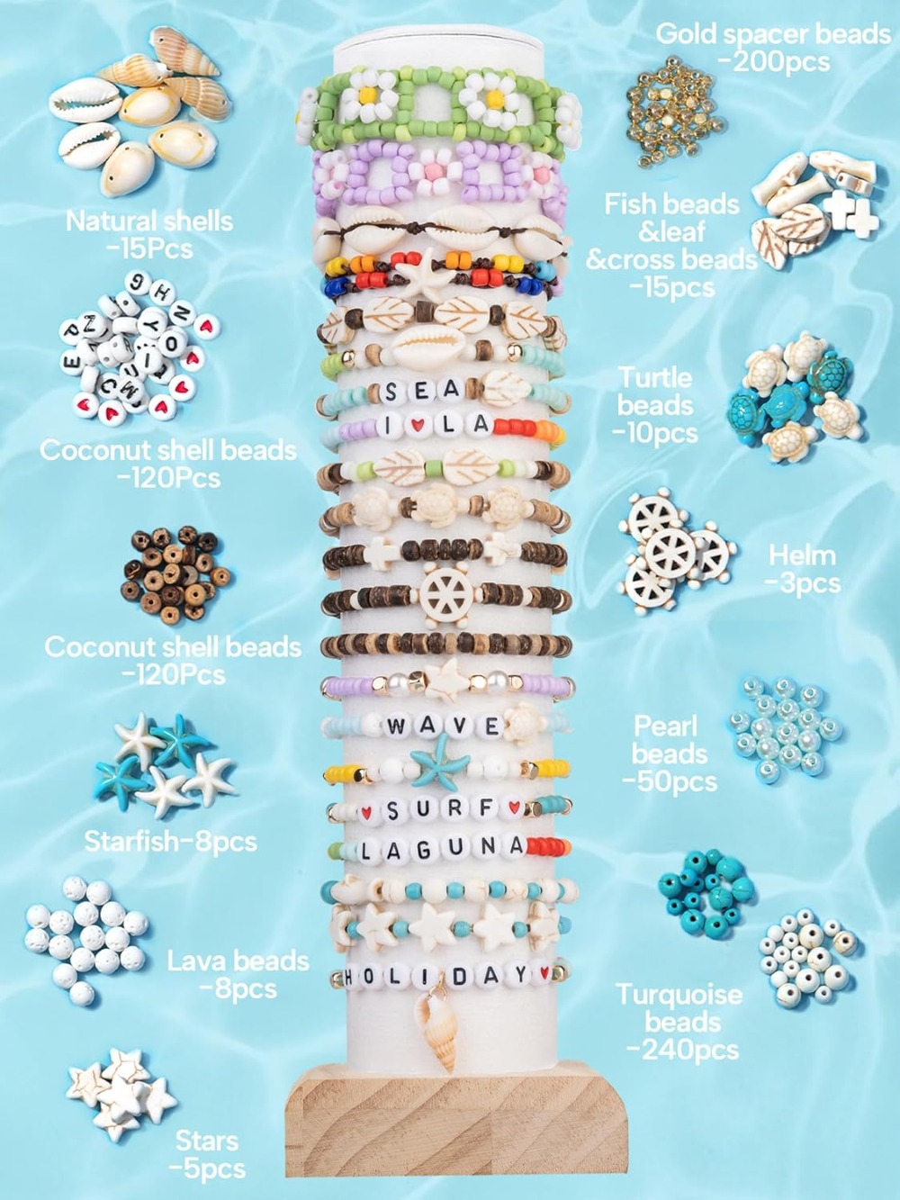6000pcs 4mm Glass Beads for Br – Jewelry Making Kit recenzja i cena