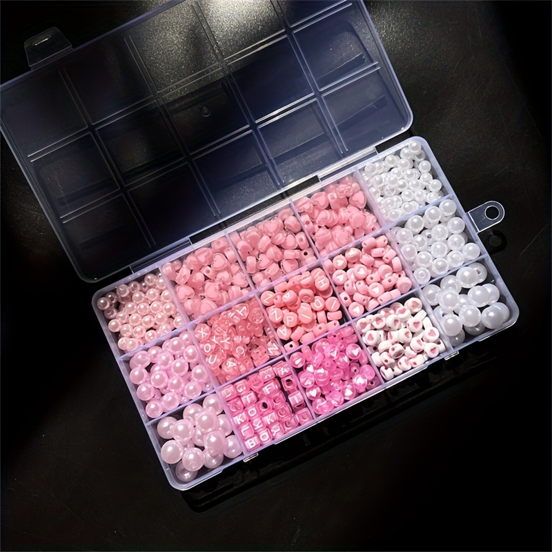 10-piece pink alphabet box, ac – Jewelry Making Kit recenzja i cena