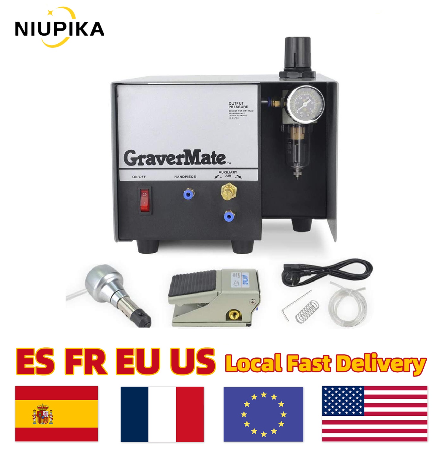 110V/220V Pneumatic Impact Eng – Jewelry Making Workshop recenzja i cena