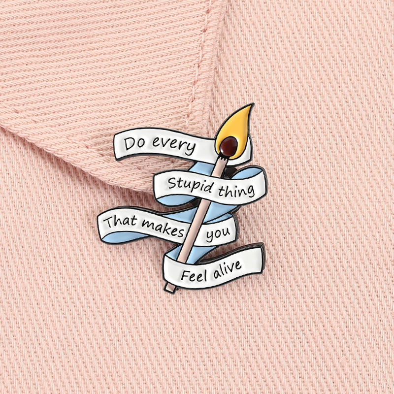 Burning Match Inspirational Qu – Jewelry Making Quotes recenzja i cena