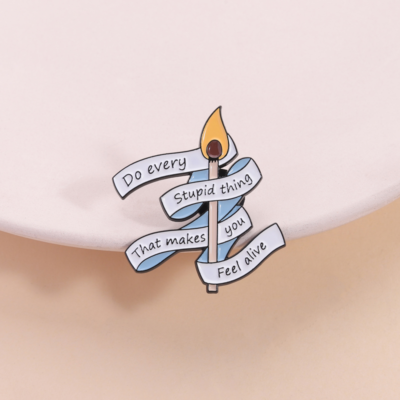 Burning Match Inspirational Qu – Jewelry Making Quotes recenzja i cena