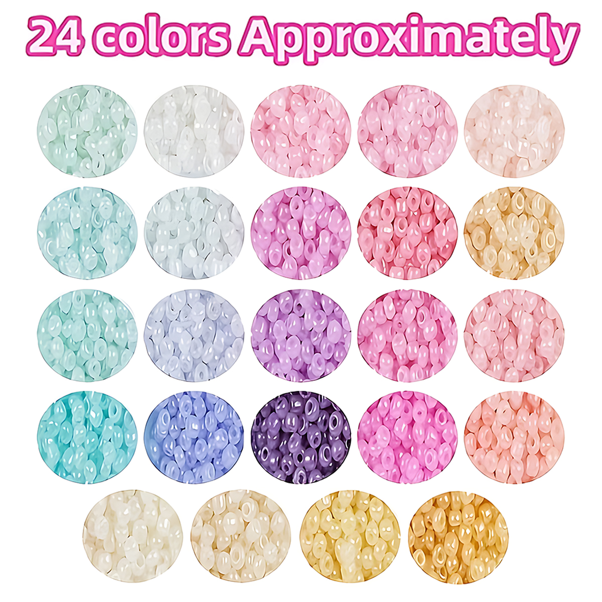 24-Color Glass Seed Beads Asso – Jewelry Making Game recenzja i cena