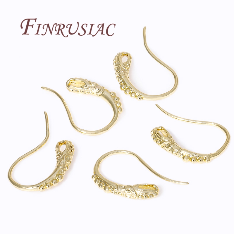 18K Gold Plated Earring Earwir – Jewelry Making Earring Supplies recenzja i cena