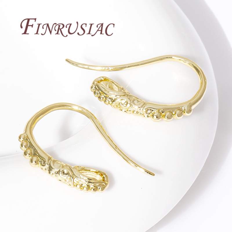 18K Gold Plated Earring Earwir – Jewelry Making Earring Supplies recenzja i cena