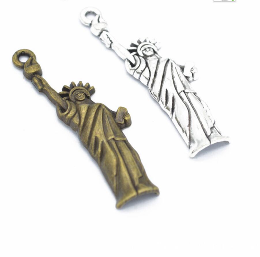 5pcs Charms Statue Of Liberty  – Jewelry Making York recenzja i cena