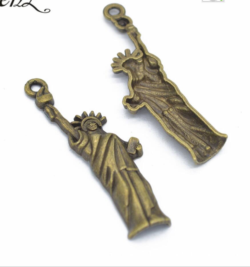 5pcs Charms Statue Of Liberty  – Jewelry Making York recenzja i cena