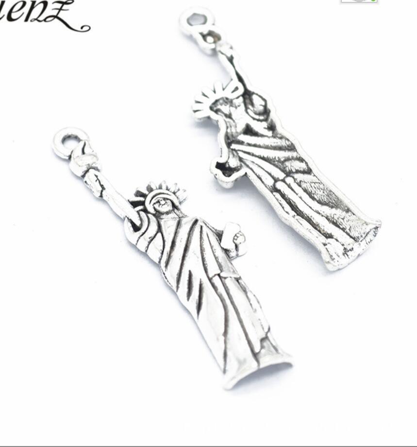 5pcs Charms Statue Of Liberty  – Jewelry Making York recenzja i cena