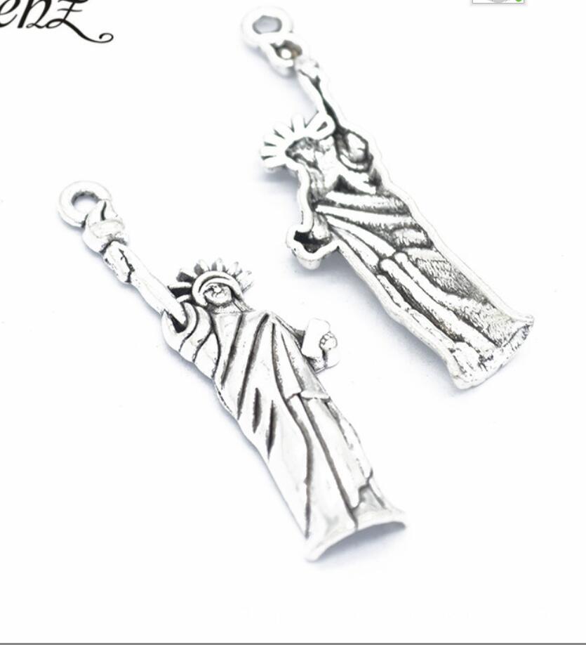 5pcs Charms Statue Of Liberty  – Jewelry Making York recenzja i cena
