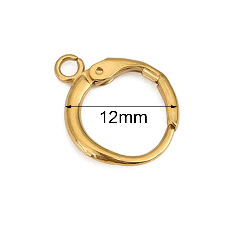 10pcs PVD Never Fade Stainless – Jewelry Making Hardware recenzja i cena