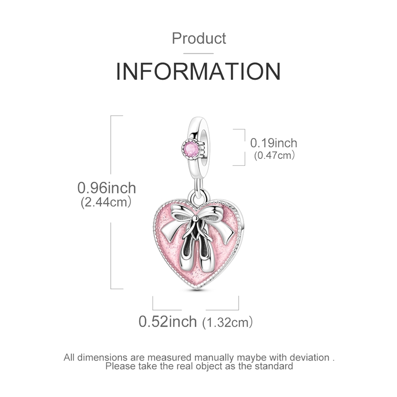 Ballerina Charm 925 Sterling S – Jewelry Making Quotes recenzja i cena