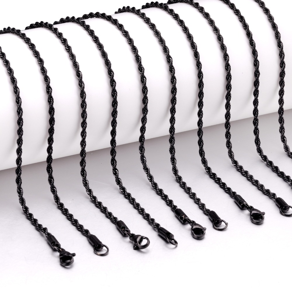 ASONSTEEL 10Pcs/Lot Black Colo – Jewelry Making Singapore recenzja i cena