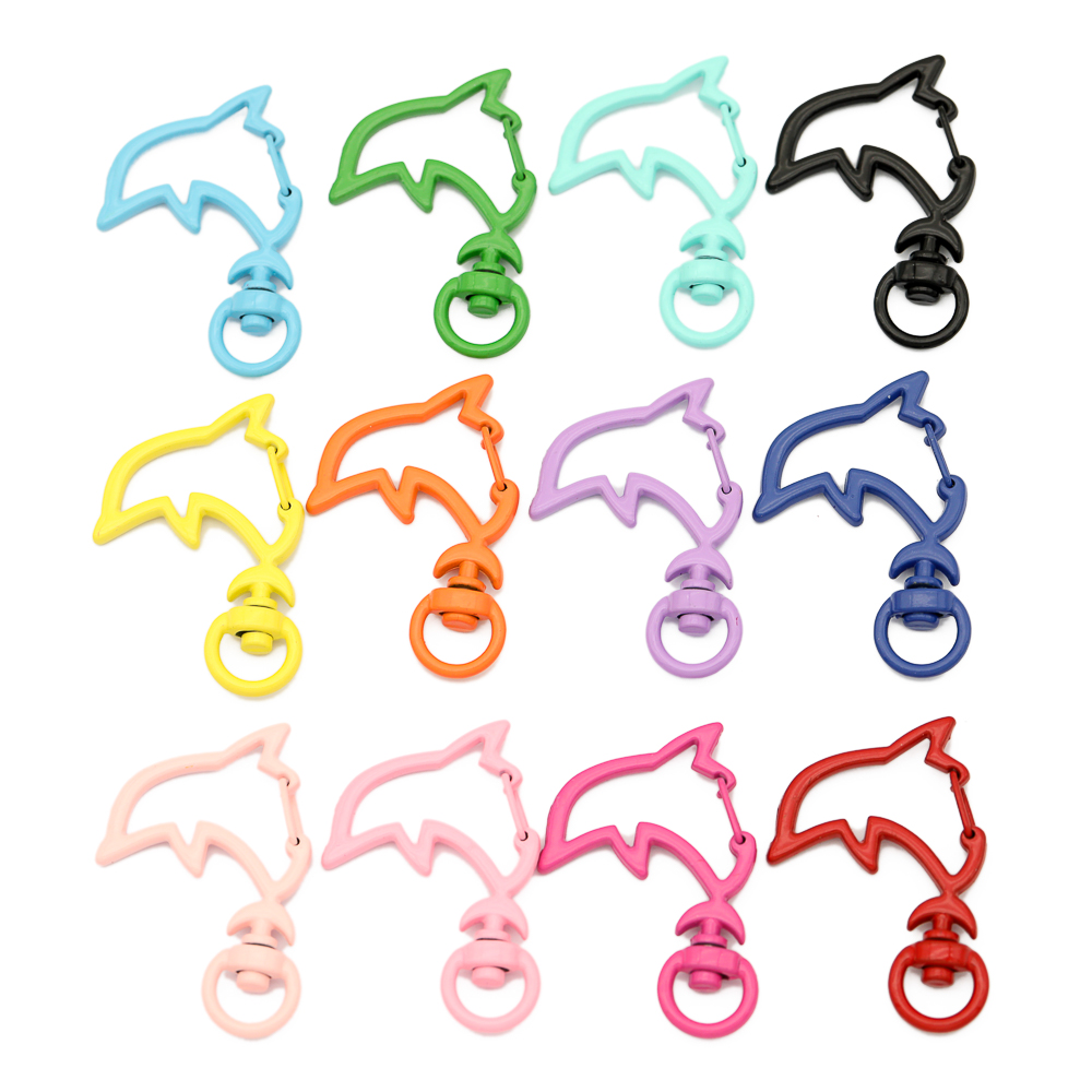 10pcs Candy Colors Metal Dolph – Jewelry Making Hardware recenzja i cena