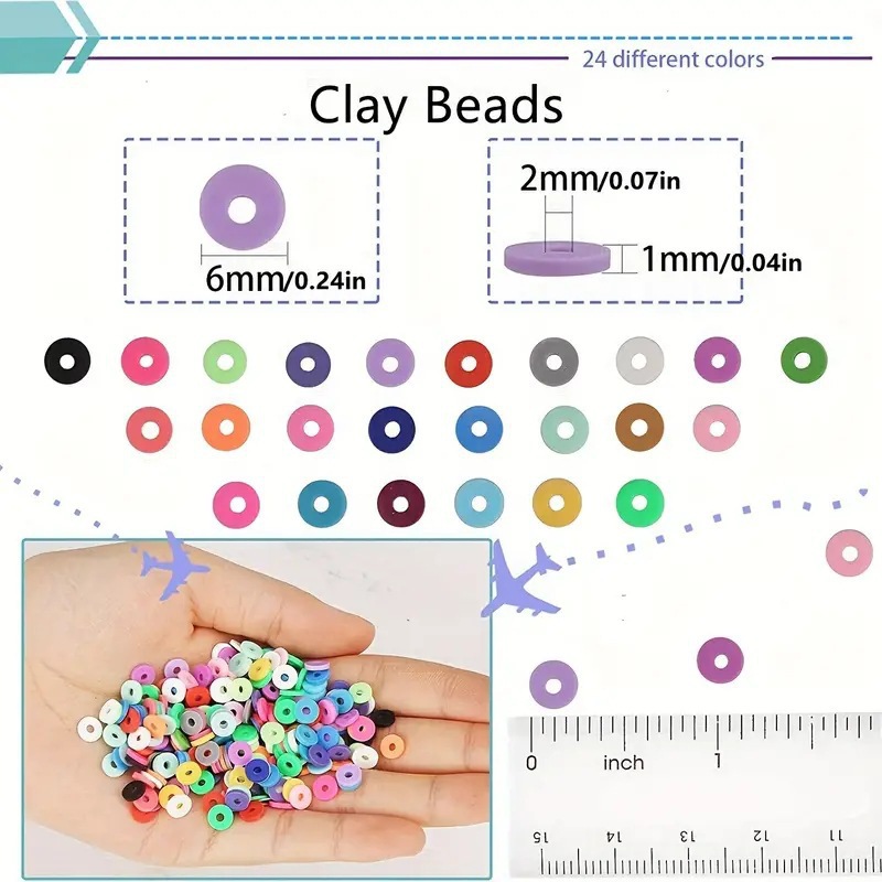 Clay Beads Bracelet Making Kit – Jewelry Making Game recenzja i cena