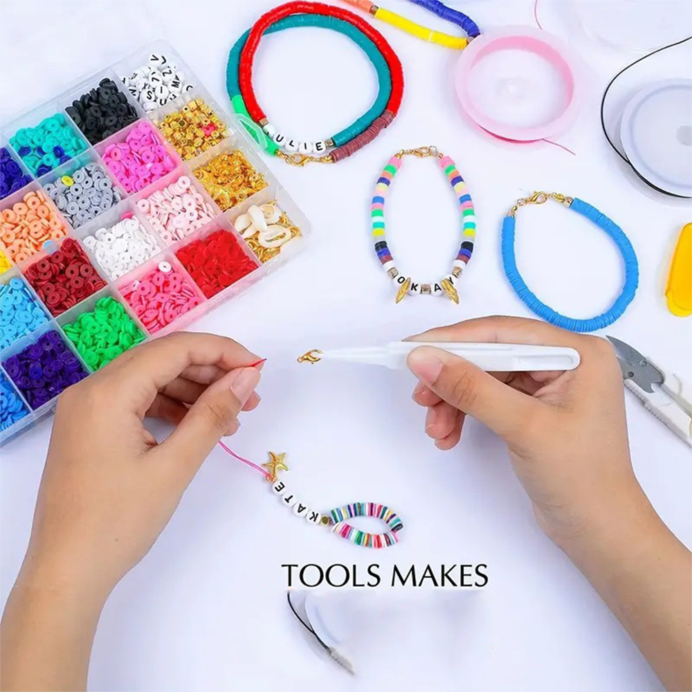 Clay Beads Bracelet Making Kit – Jewelry Making Game recenzja i cena