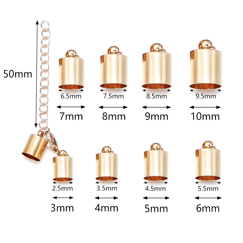 10Sets Leather Cord End Caps W – Jewelry Making Hardware recenzja i cena