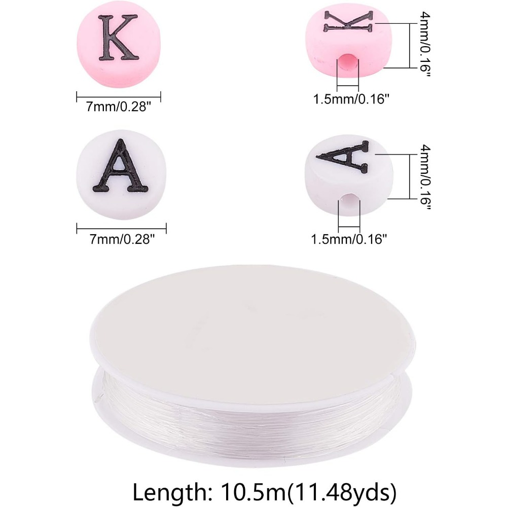 Greek Alphabet Bead Stretch Br – Jewelry Making Kit recenzja i cena