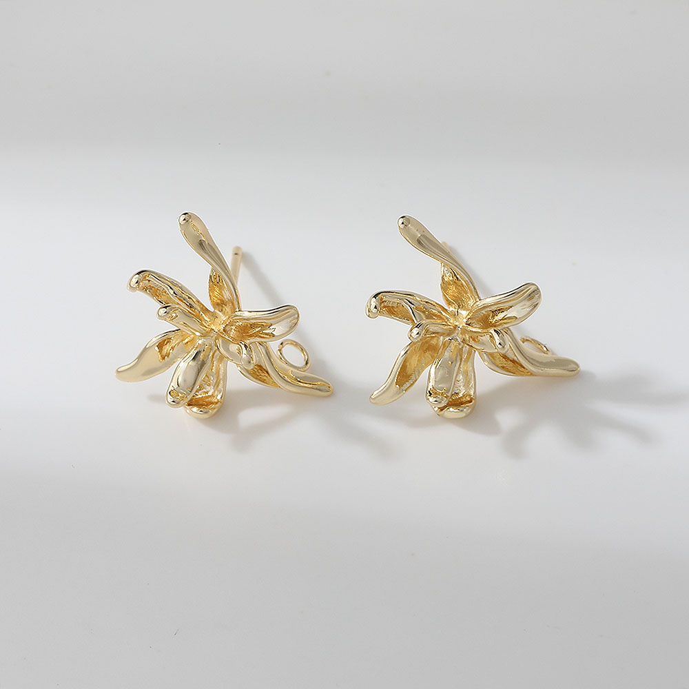 4PCS Dainty Flower Shape Ear S – Jewelry Making Earring Supplies recenzja i cena