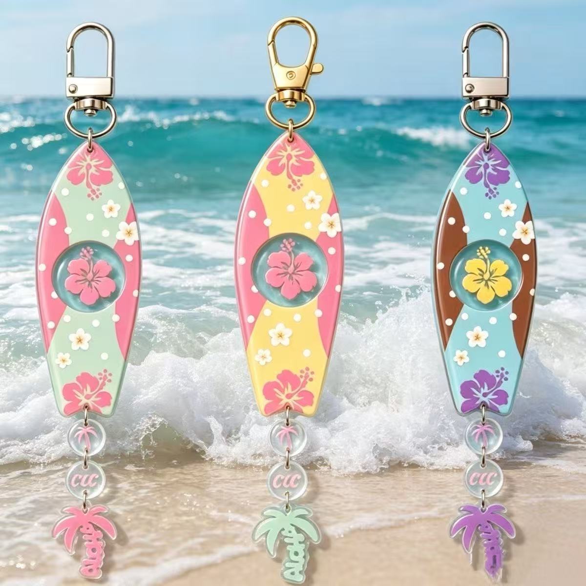 INS Hawaiian Surfboard Shaped  – Jewelry Making Kit recenzja i cena