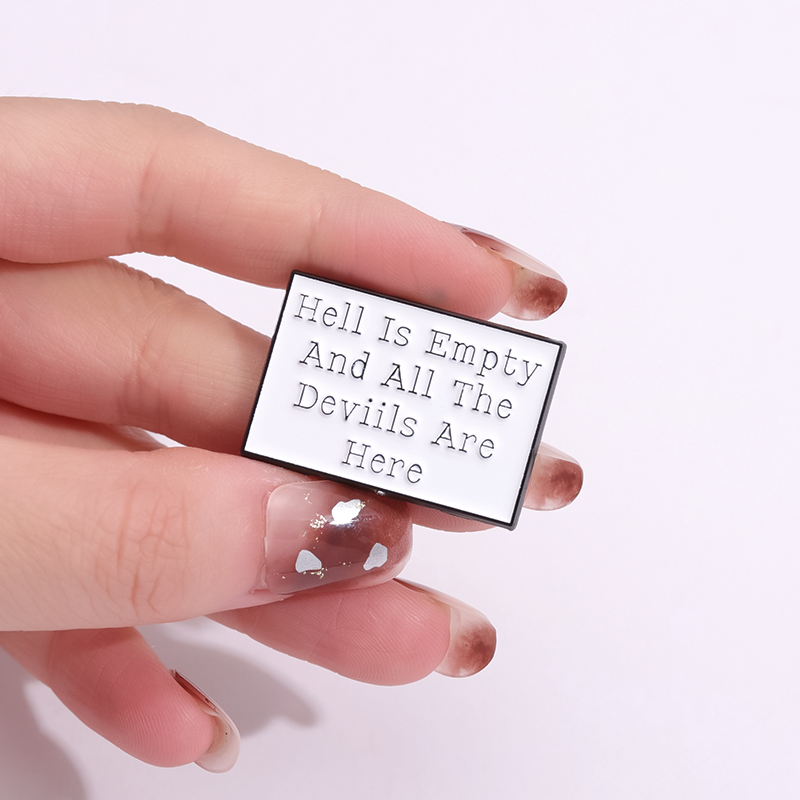 Sarcastic Quotes Enamel Pins C – Jewelry Making Quotes recenzja i cena