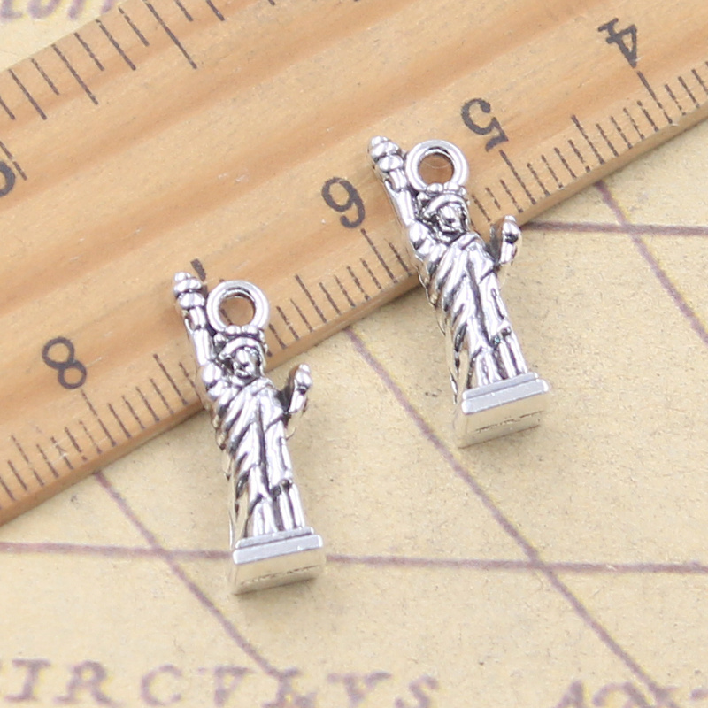 10pcs Charms New York Statue O – Jewelry Making York recenzja i cena