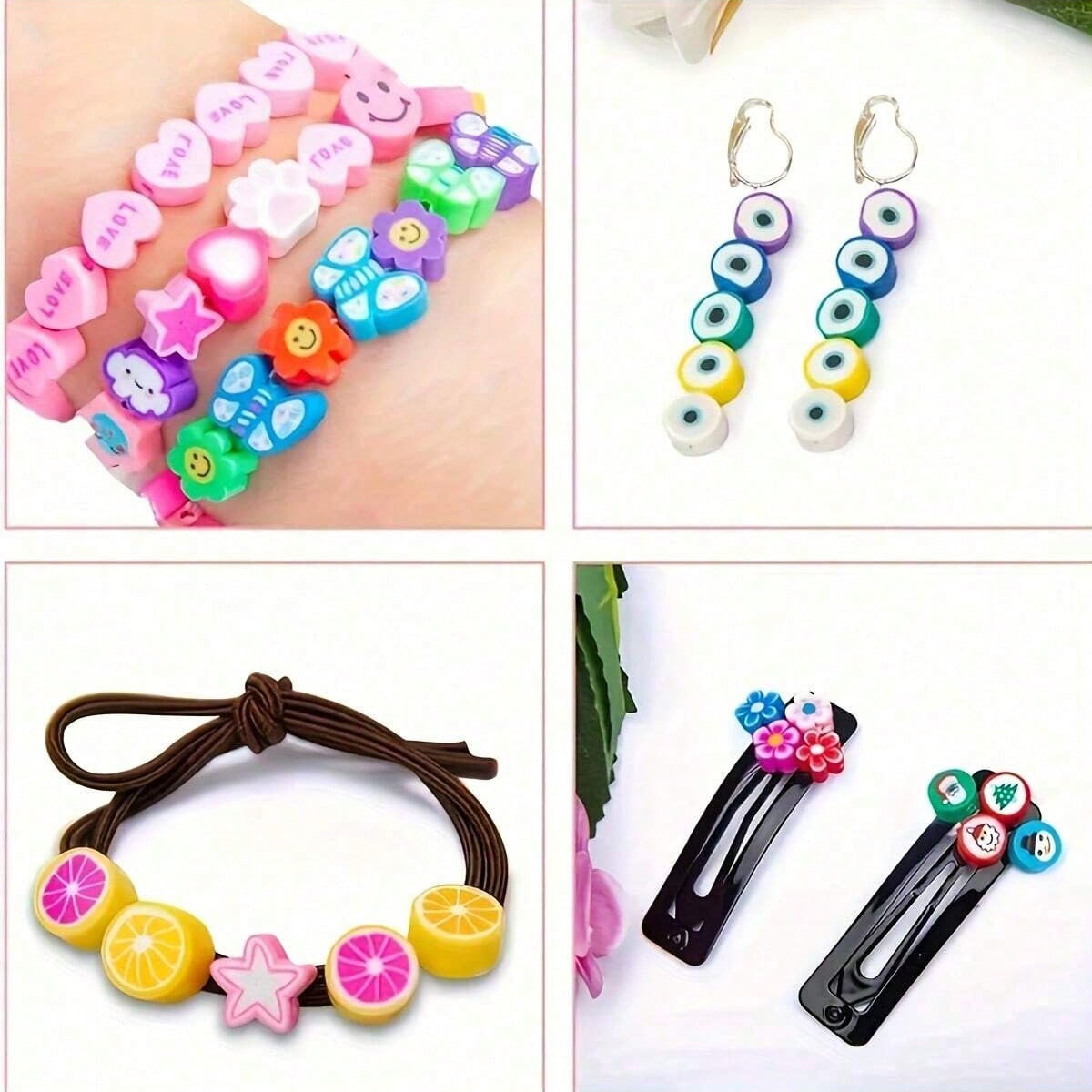 1450/1200/250pcs Polymer Clay  – Jewelry Making Party recenzja i cena