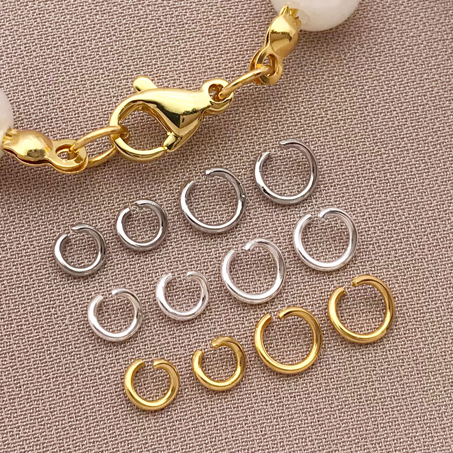 200pcs 4/5mm 18K Gold Plated S – Jewelry Making Looper Tool recenzja i cena