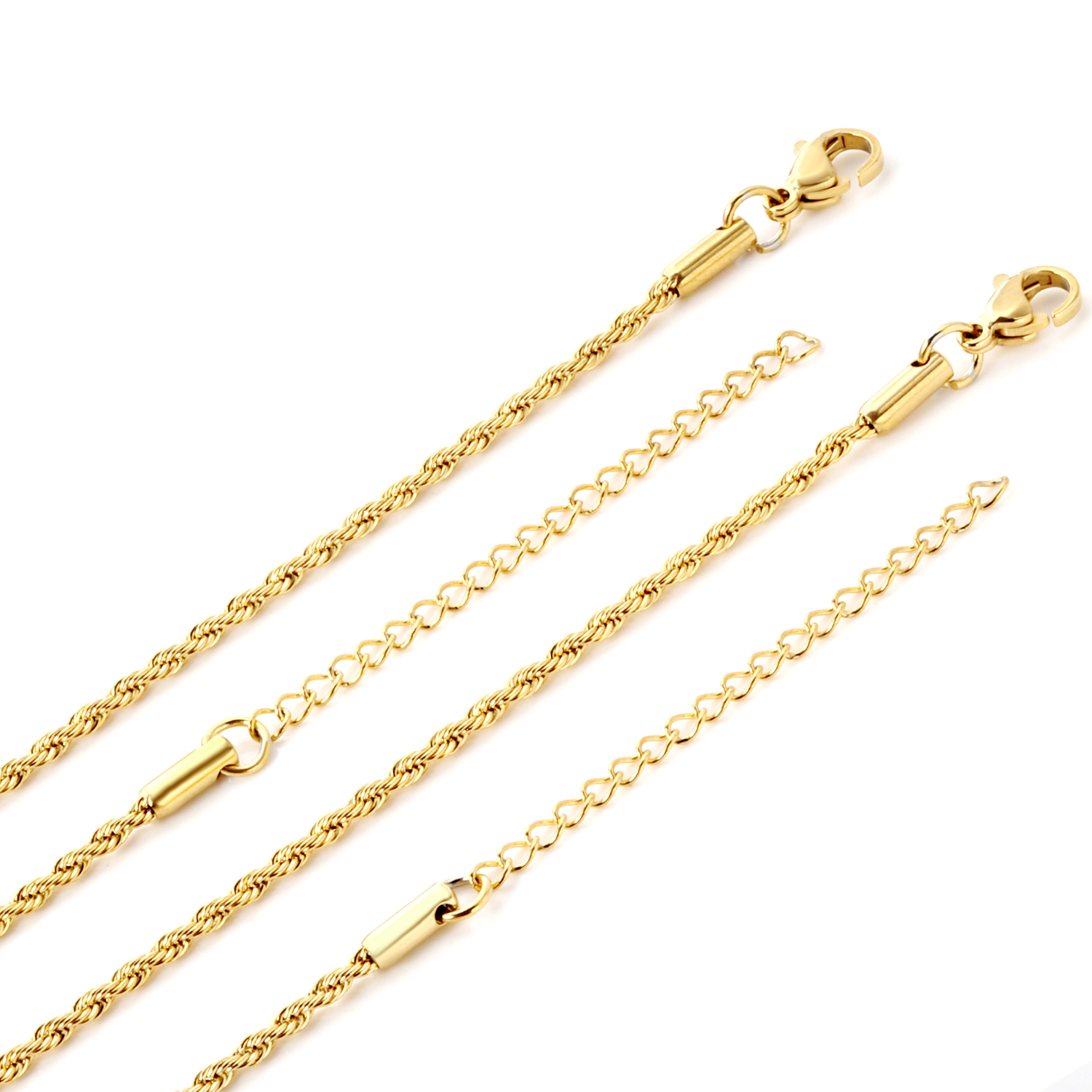 10pcs 2mm 45+5cm Rope Necklace – Jewelry Making Singapore recenzja i cena