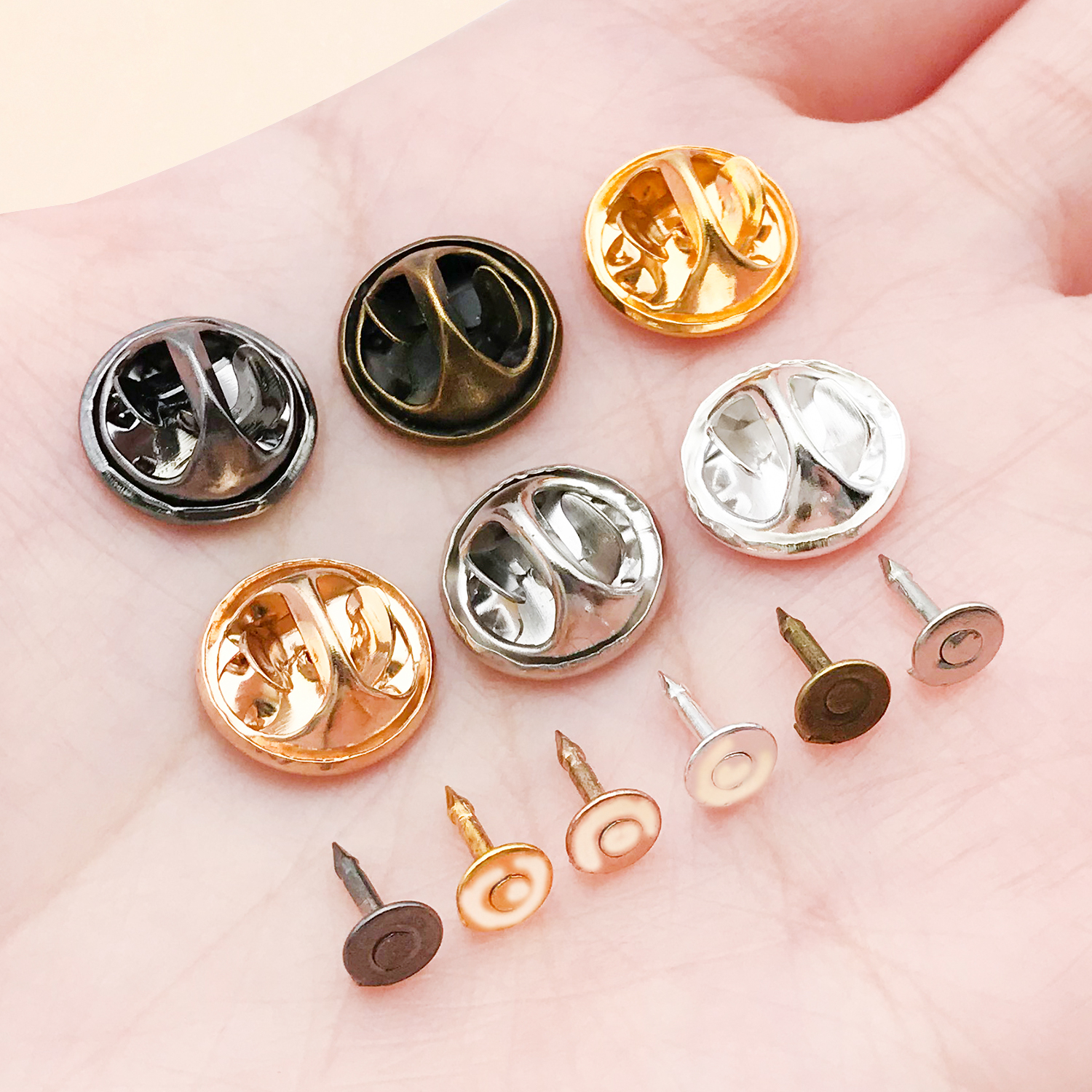 50pcs 8mm 11mm Pin+ Back Stabb – Jewelry Making Hardware recenzja i cena