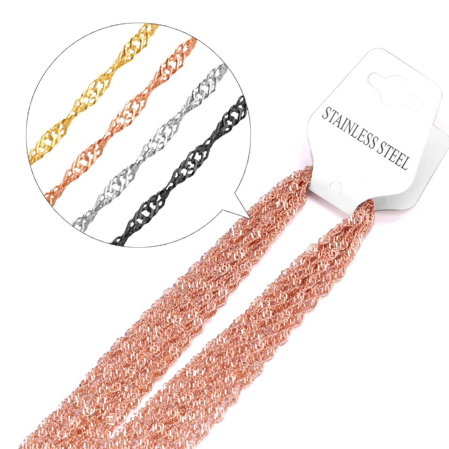 LUXUSTEEL 2mm 10Pcs/Lot Wave T – Jewelry Making Singapore recenzja i cena